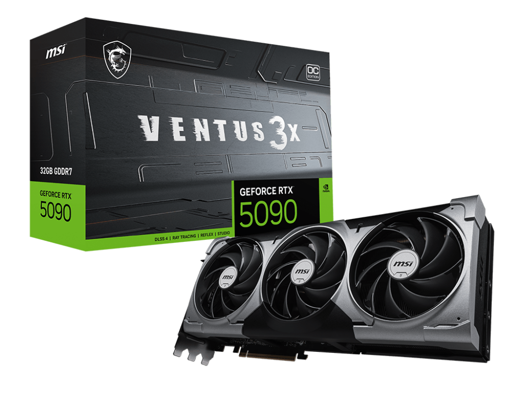 [香港代理水貨 三年保] MSI GeForce RTX™ 5090 32G VENTUS 3X OC