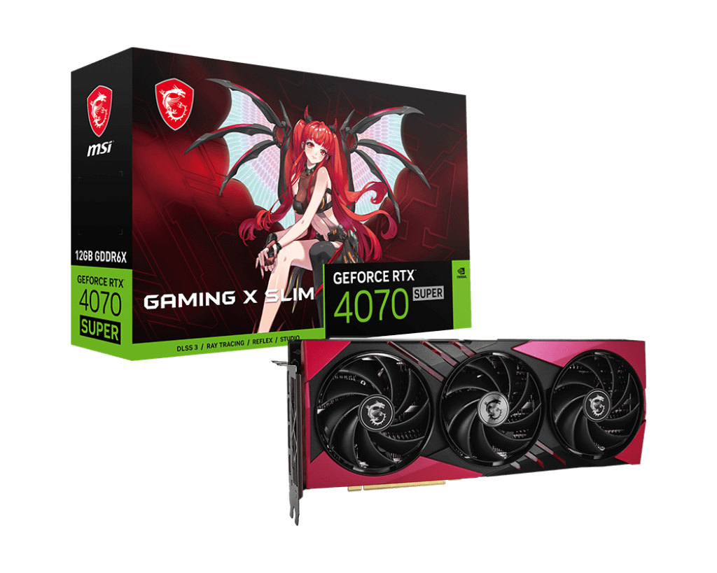 MSI RTX 4070 SUPER 12G GAMING X SLIM MLG