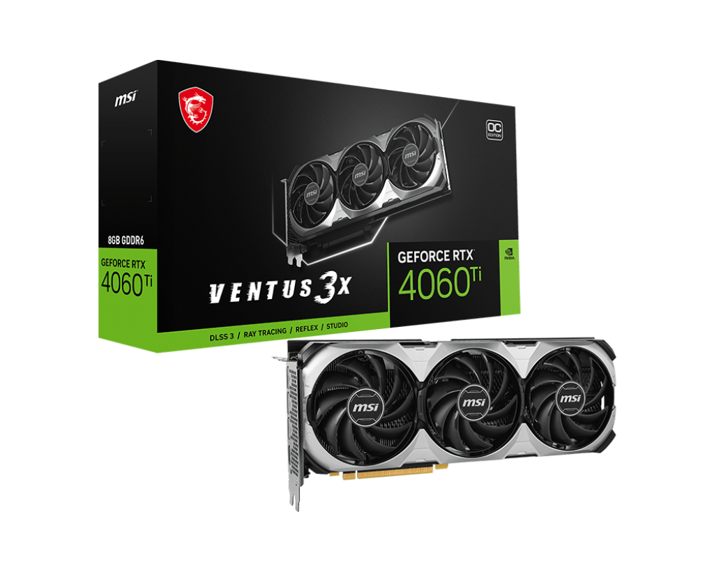 MSI RTX 4060 Ti VENTUS 3X 8G OC