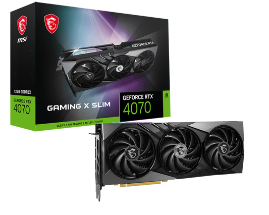 MSI RTX 4070 GAMING X SLIM 12G