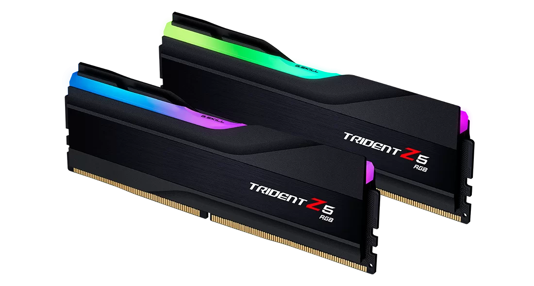 Gskill Trident Z5 RGB Heatsink (6400mhz/7200mhz/8000mhz/8400mhz) (Black/White)