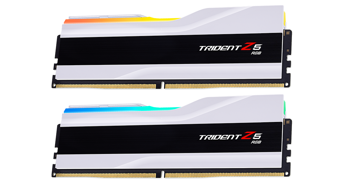 Gskill Trident Z5 RGB Heatsink (6400mhz/7200mhz/8000mhz/8400mhz) (Black/White)