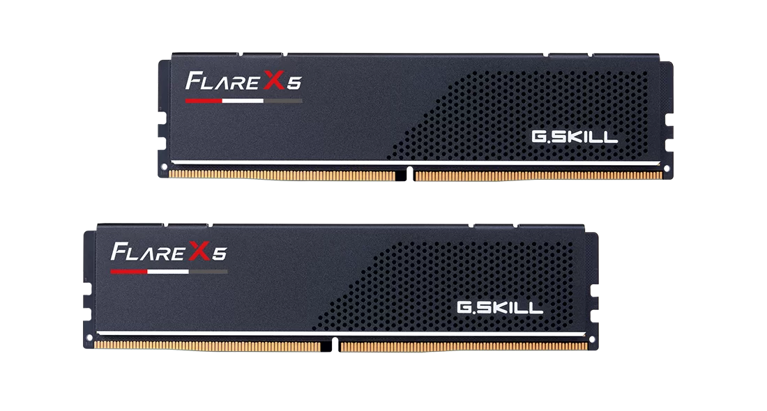 Gskill Flare X5 Heatsink (6000mhz) (For AMD Expo) (Black Only)