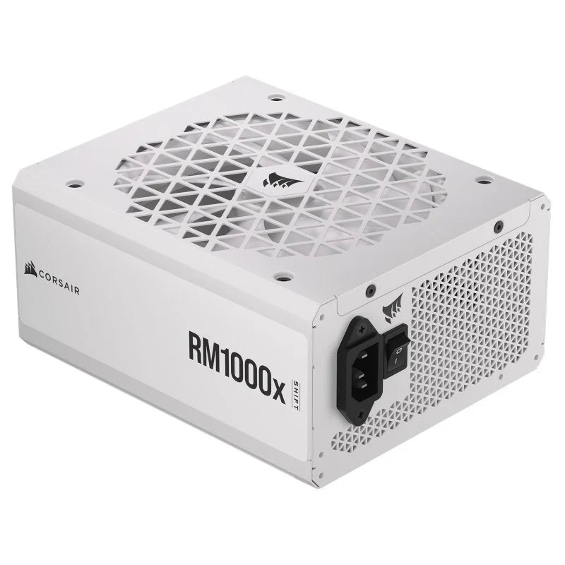 Corsair RMx RM1000x Shift White 1000w ATX3.1 PCIe5.1 80 plus Gold Fully Modular