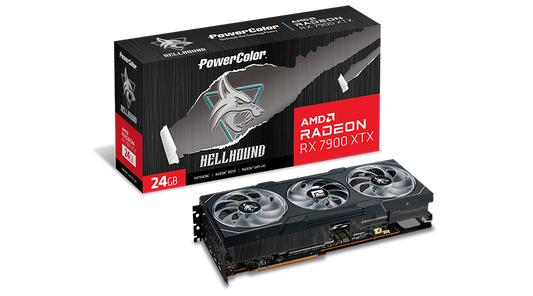 POWERCOLOR Hellhound AMD Radeon RX7900XTX 24GB GDDR6