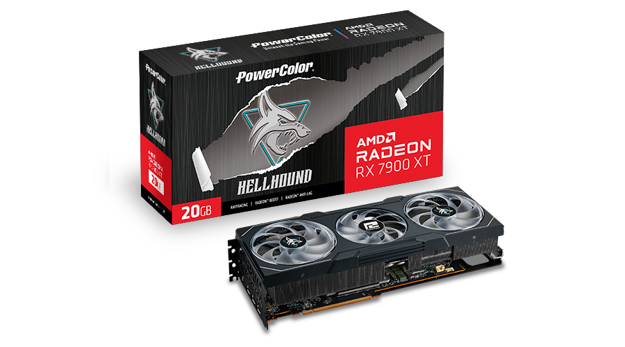 POWERCOLOR Hellhound AMD Radeon RX7900XT 20GB GDDR6