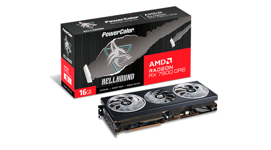 POWERCOLOR Hellhound AMD Radeon RX7900GRE 16GB GDDR6