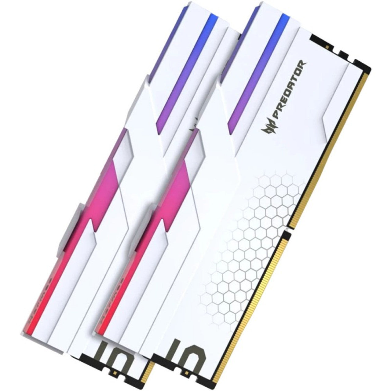 Acer Hermes DDR5 RGB (HYNIX A DIE) (6400mhz/6800mhz/8200mhz) (Black/White) - SevenTwentyOne