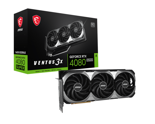 MSI RTX 4080 SUPER 16G VENTUS 3X OC