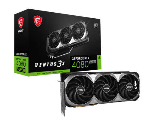 MSI RTX 4080 SUPER 16G VENTUS 3X OC