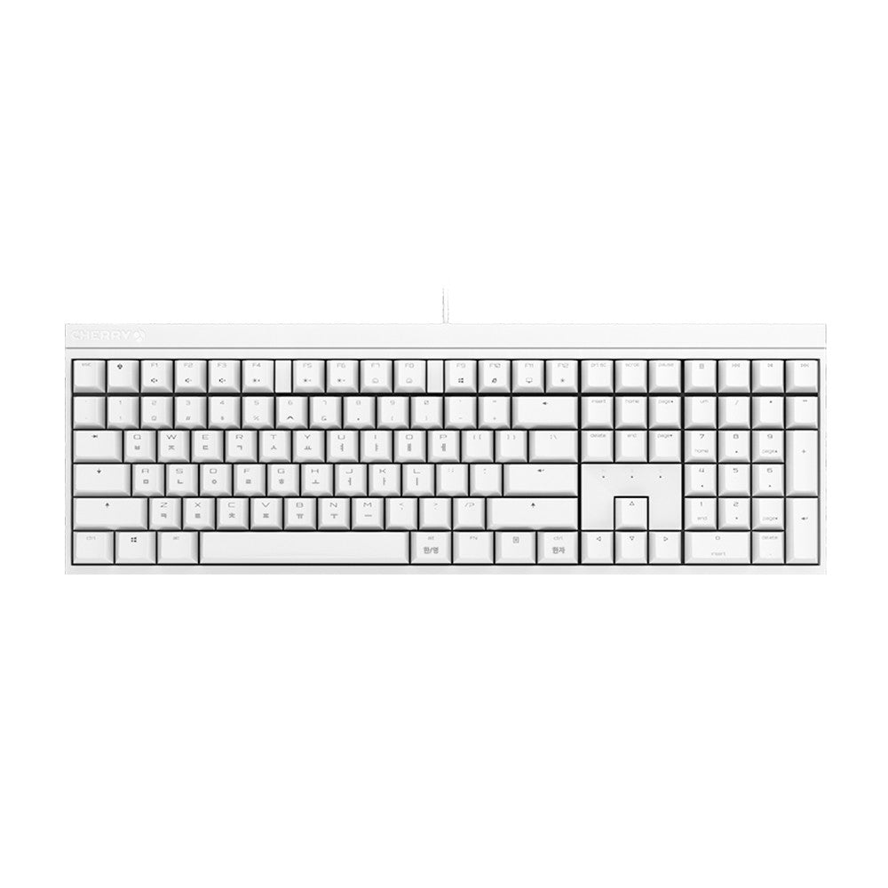 CHERRY G80-3820 MX 2.0S 白框 無光機械式鍵盤 (靜音紅軸) - SevenTwentyOne