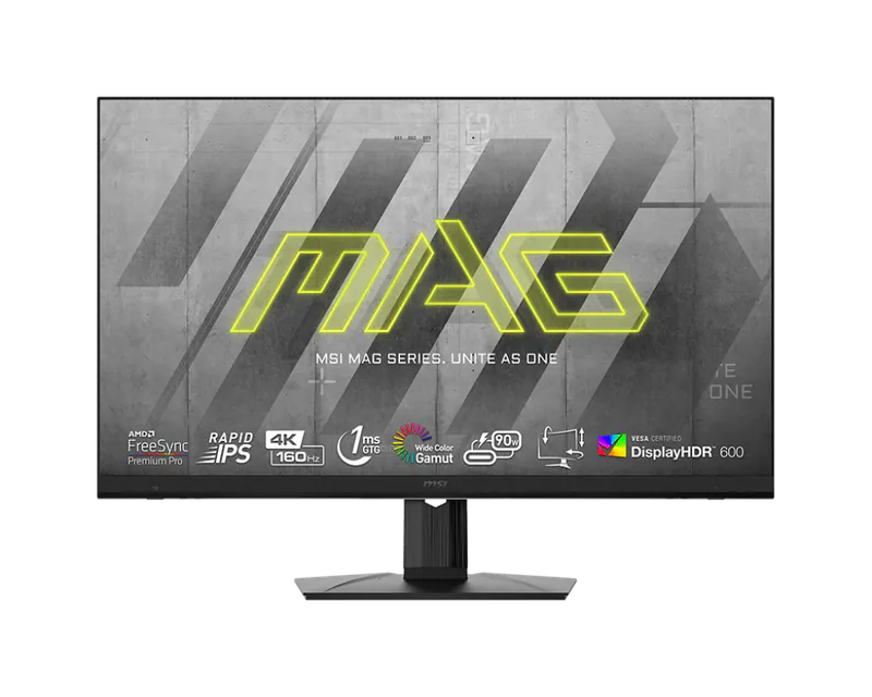 MSI MAG323UPF
32" 4K 160Hz Flat Gaming Monitor
可調升降