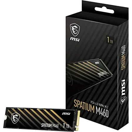 MSI SPATIUM M460 PCIe 4.0 NVMe M.2 SSD