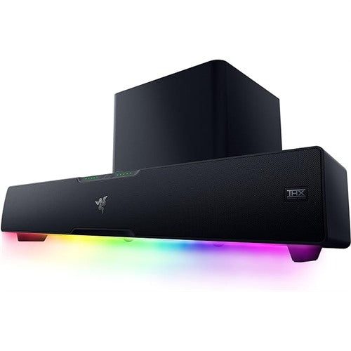 Razer Leviathan V2 Pro - AI-Powered Beamforming PC Gaming Soundbar with Subwoofer - EU + UK/HK/SG Packaging