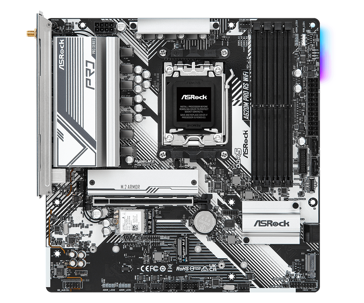 Asrock A620M PRO RS WIFI