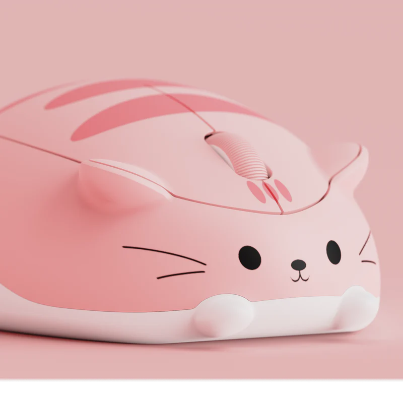 Akko Cat Theme Mouse - Pink Angie
Akko 無綫粉貓滑鼠