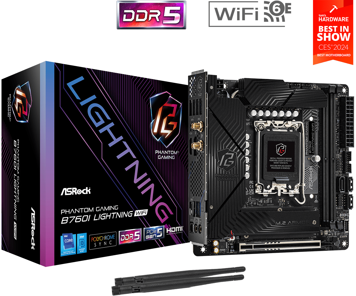 Asrock B760I Lightning WiFi