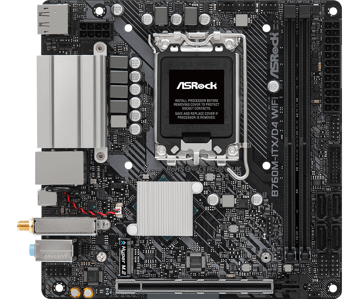 Asrock B760M-ITX/D4 WIFI