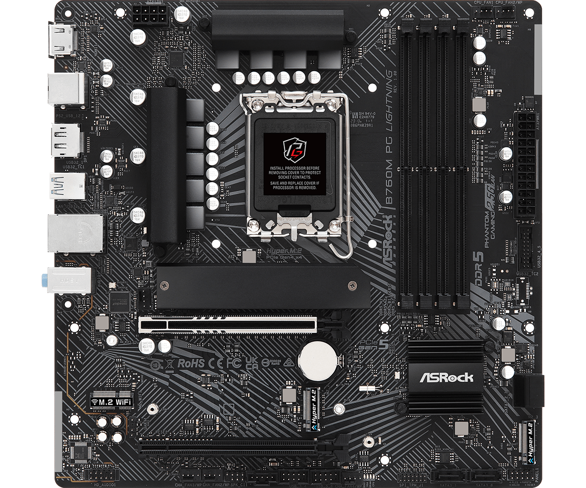 Asrock B760M PG LIGHTNING D5