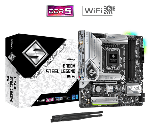 Asrock B760M STEEL LEGEND WIFI