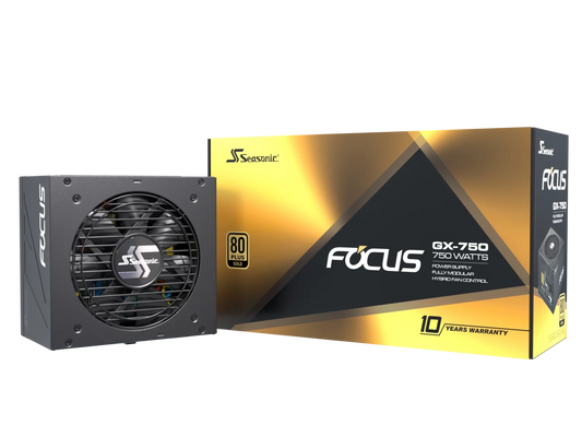 Seasonic Focus GX 850w ATX3.0 PCIe5.0 80 plus Gold Fully Modular