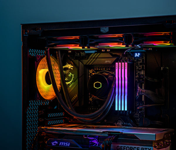 Klevv CRAS V RGB DDR5 (6000mhz/6400mhz/7200mhz) (Black/White ...