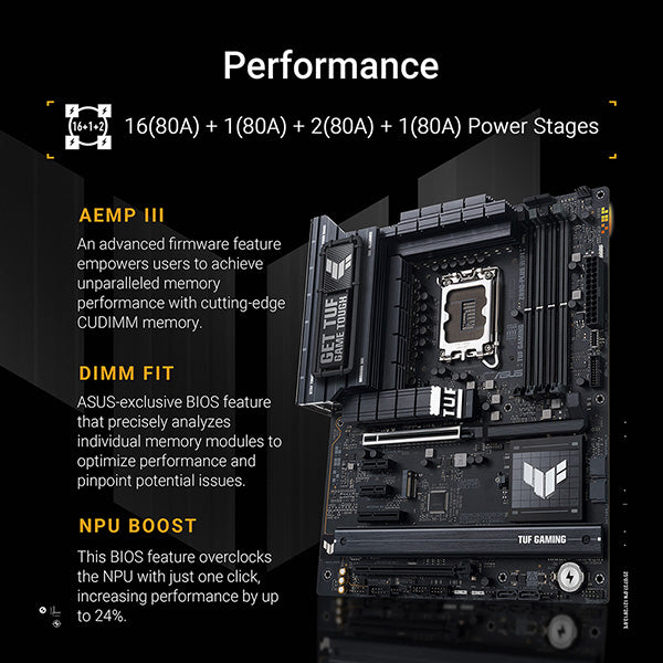 ASUS TUF GAMING Z890-PLUS WIFI