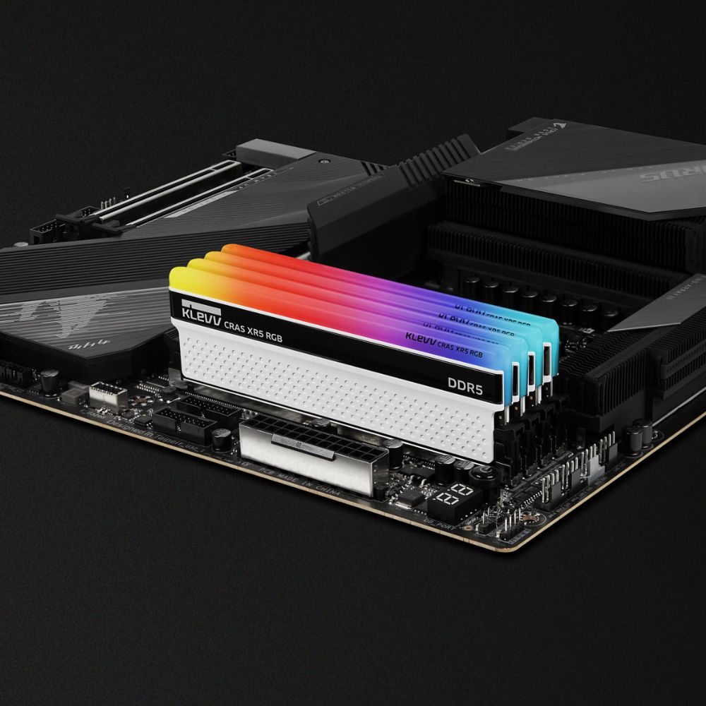 Klevv CRAS XR5 RGB DDR5 (6200mhz/7000mhz/7200mhz/8000mhz) (White)