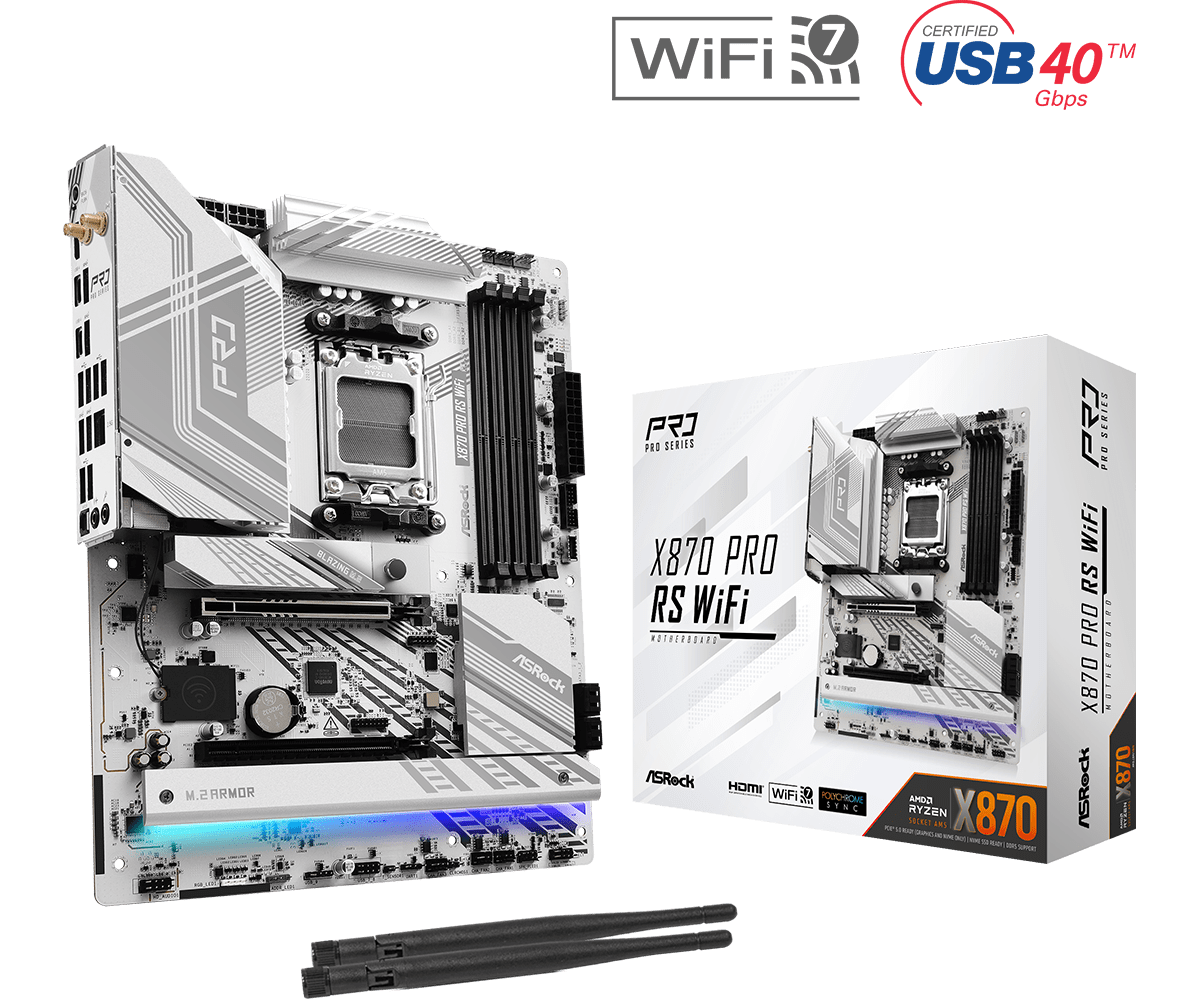 Asrock X870 PRO RS WiFi