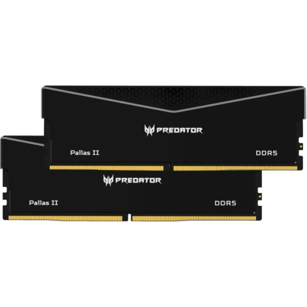 Acer PALLAS II DDR5 Heat-sink (6000/6600mhz) (Black/Sliver) - SevenTwentyOne