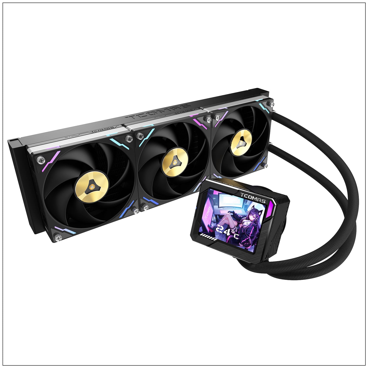 Tcomas LG700 PRO 360 360MM AIO COOLER