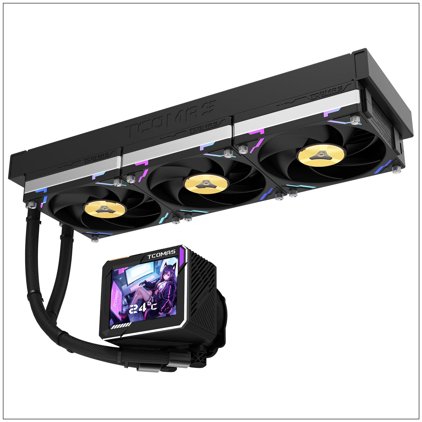 Tcomas LG700 PRO 360 360MM AIO COOLER