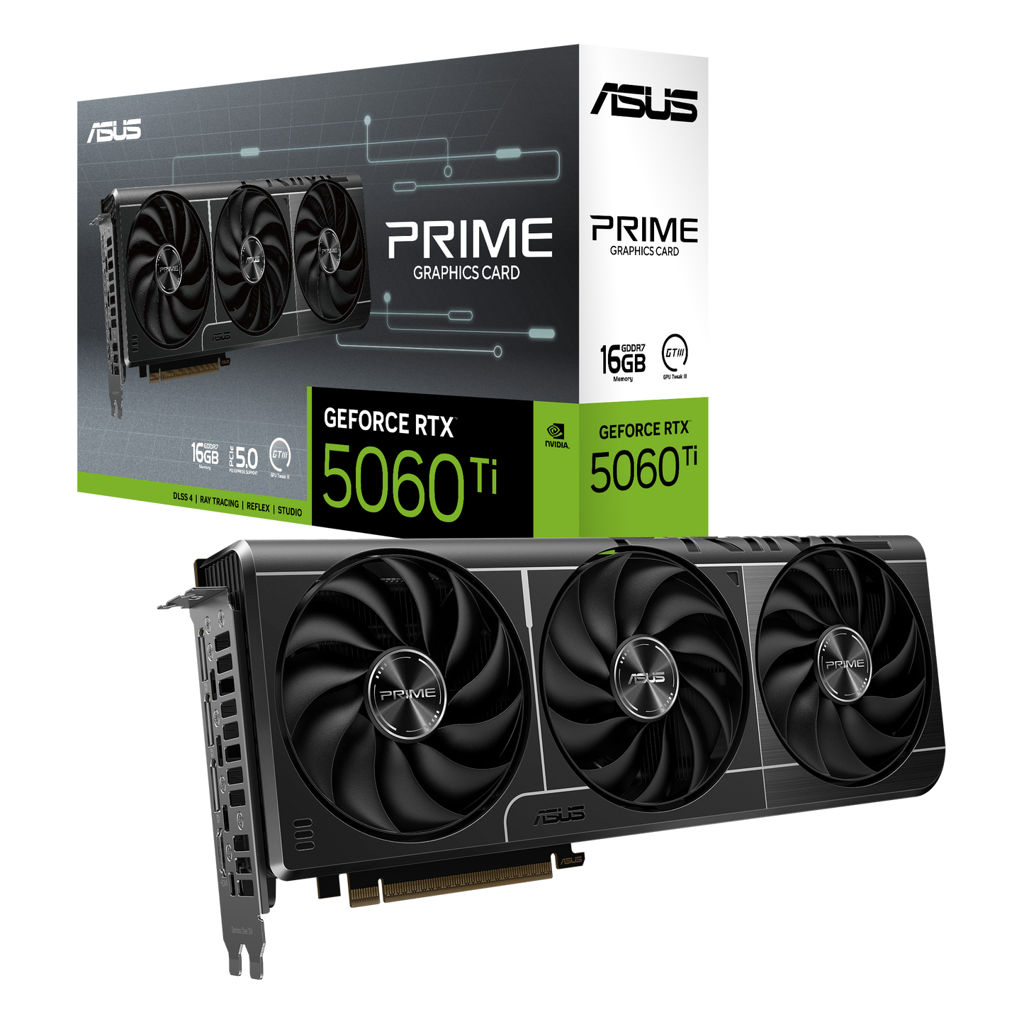 ASUS PRIME GeForce RTX™ 5060 Ti 16GB GDDR7 - SevenTwentyOne