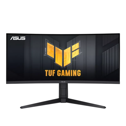 ASUS TUF Gaming VG34VQL3A 曲面電競顯示器 – 34 吋 WQHD (3440 x 1440)，180Hz 更新率(OC)，1500R 曲面設計，Extreme Low Motion Blur™，Freesync™ Premium Pro，1 ms (GTG) 反應時間，125% sRGB，DisplayHDR™ 400，DisplayWidget Center