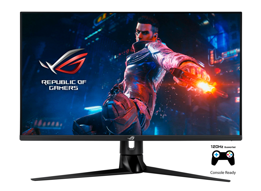 ASUS ROG Swift PG32UQ 32 吋、 4K UHD (3840 x 2160)、IPS、144 Hz、1ms MPRT、相容 NVIDA G-SYNC、DSC、ELMB Sync、可變超頻驅動、DisplayHDR 600、98% DCI-P3、量子點技術、DisplayPort 1.4