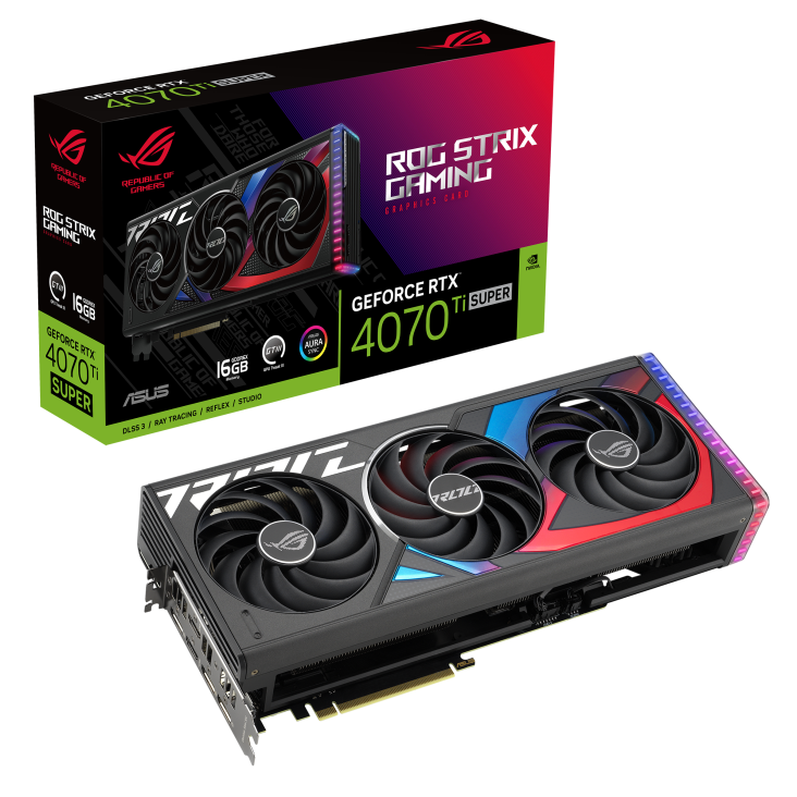 ASUS ROG STRIX RTX4070 Ti SUPER 16G GAMING (NON OC)