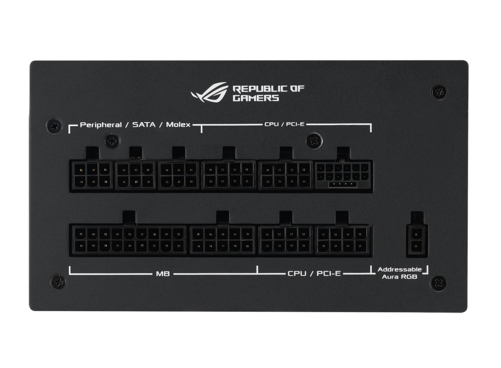 ASUS ROG Strix 1200G Aura Gaming 1200w ATX3.0 PCIe5.0 80 plus Gold Fully Modular