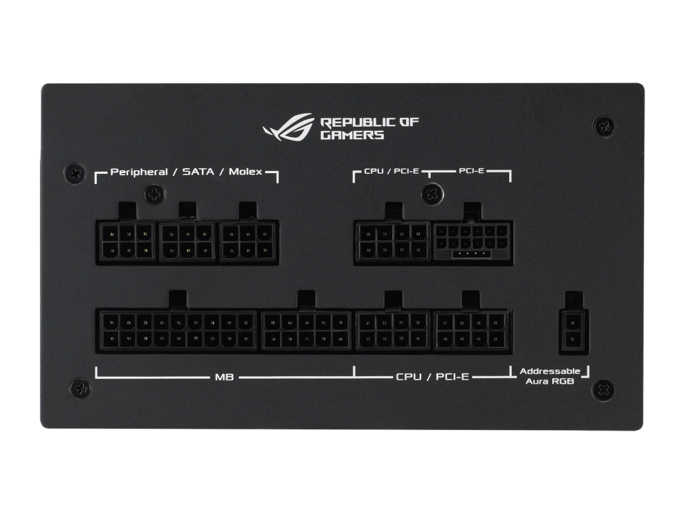 ASUS ROG Strix 750G 750w Aura Gaming ATX3.0 PCIe5.0 80 plus Gold Fully Modular