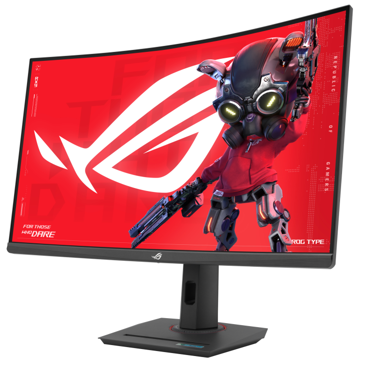 ASUS ROG Strix XG32WCMS 32-inch (31.5 viewable) 2560x1440, Curved, 280Hz (Above 144Hz), 1ms (GTG), Fast VA, Extreme Low Motion Blur Sync, USB Type-C, DisplayWidget Center, tripod socket, HDR