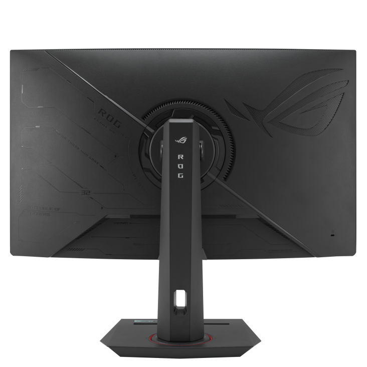 ASUS ROG Strix XG32WCMS 32-inch (31.5 viewable) 2560x1440, Curved, 280Hz (Above 144Hz), 1ms (GTG), Fast VA, Extreme Low Motion Blur Sync, USB Type-C, DisplayWidget Center, tripod socket, HDR