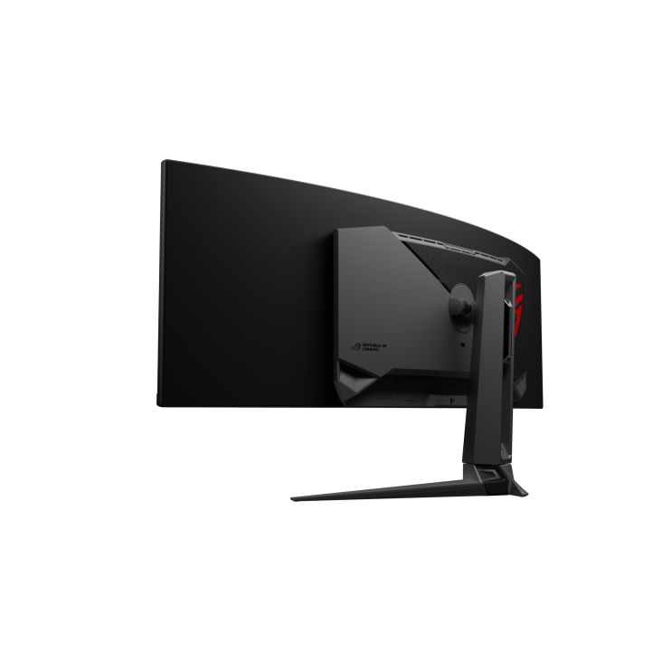 ASUS ROG Swift PG49WCD 49-inch (5120x1440) curved QD-OLED panel, 144 Hz, 0.03 ms, G-SYNC® compatible, custom heatsink, uniform brightness, ROG Smart KVM, 90 W Type-C, ASUS DisplayWidget Cente