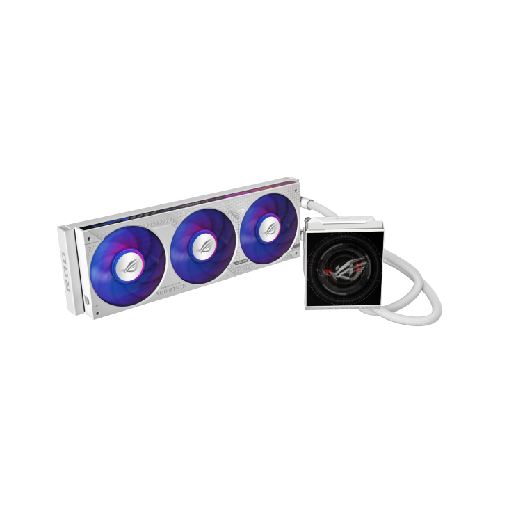 ASUS ROG Strix LC IV 360 ARGB LCD 黑色/白色