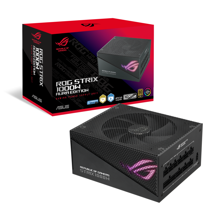 ASUS ROG Strix 1000G 1000w Aura Gaming 80 plus Gold Fully Modular