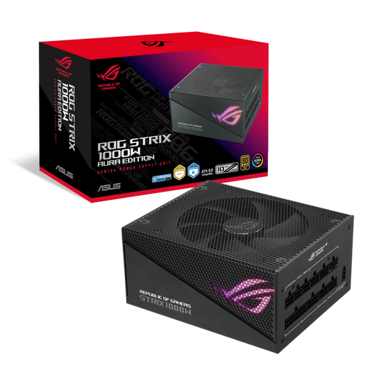 ASUS ROG Strix 1000G 1000w Aura Gaming 80 plus Gold Fully Modular