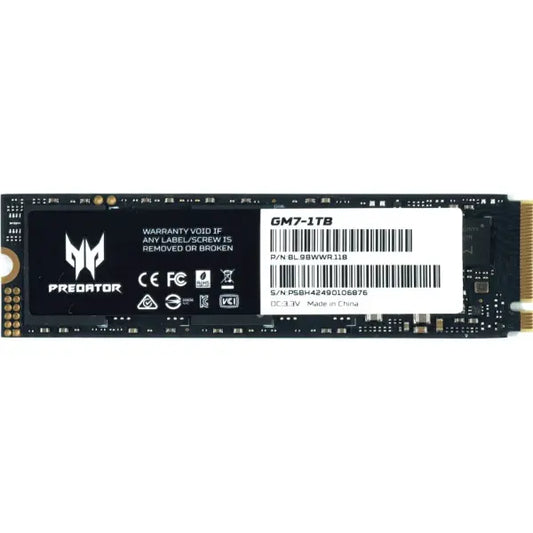 Acer Predator GM7 PCIe 4.0 NVMe M.2 SSD