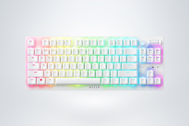 Razer DeathStalker V2 Pro Tenkeyless White(Linear Red Switch) - SevenTwentyOne