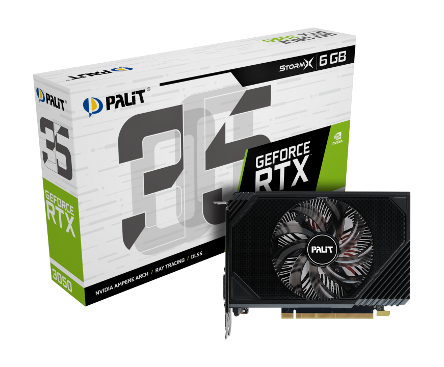 PALIT RTX 3050 STORMX 6GB