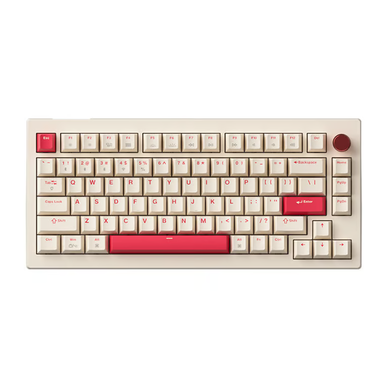 JamesDonkey Model A3 Gasket Rosy keyboard 
(玫瑰粉配色)