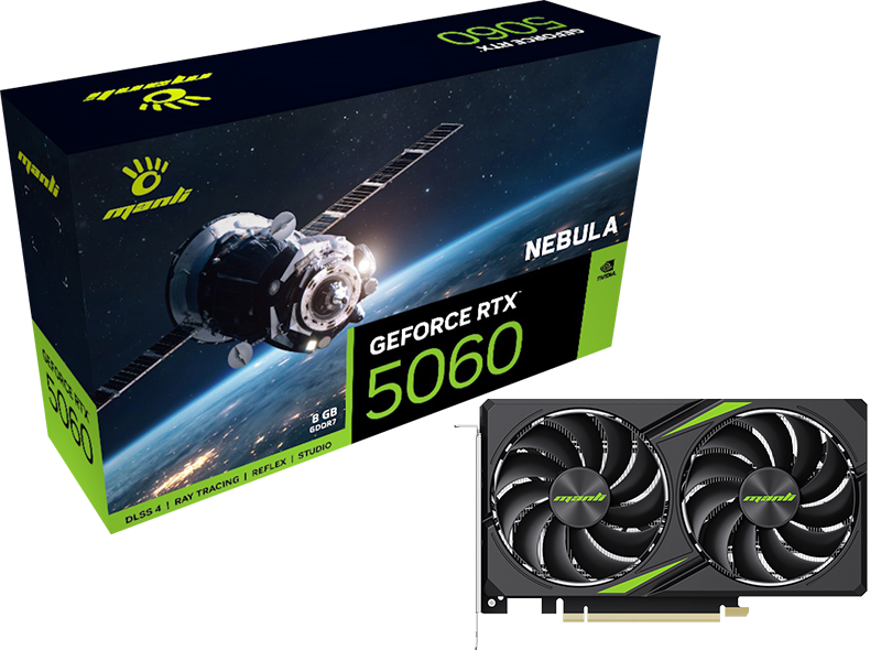 Manli Nebula GeForce RTX 5060 8GB GDDR7