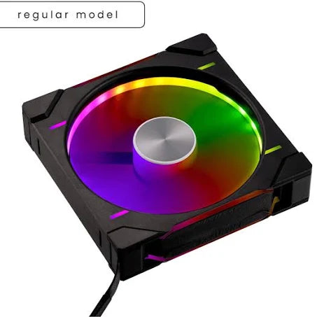 Phanteks D30 120MM/140MM PWM FAN, REGULAR, DRGB BLACK/WHITE（一/三組） - SevenTwentyOne